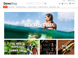 Shopware Frontend Screenshot