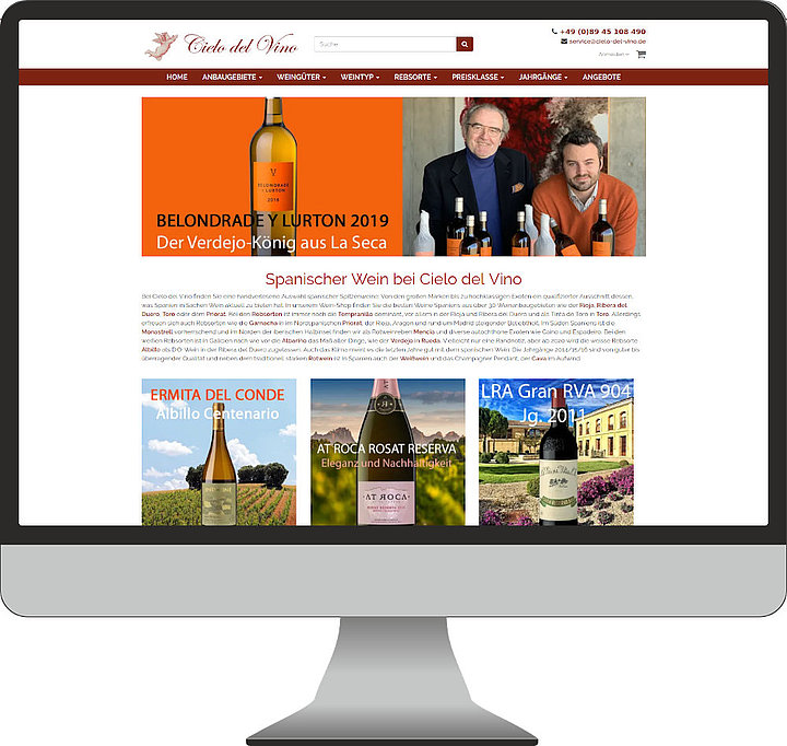 Cielo del Vino Onlineshop